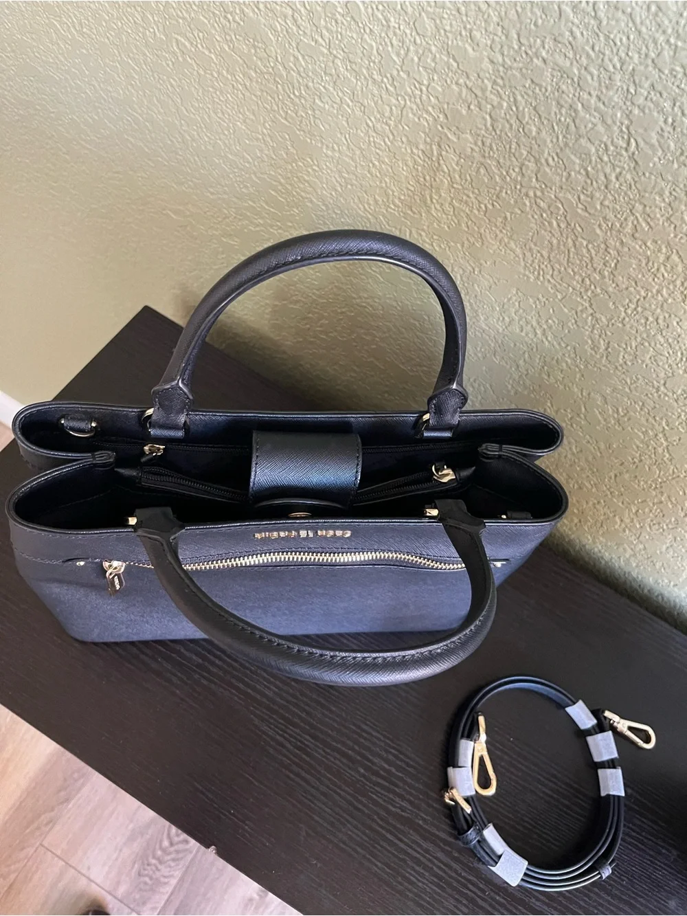 Michael Kors structured saffiano